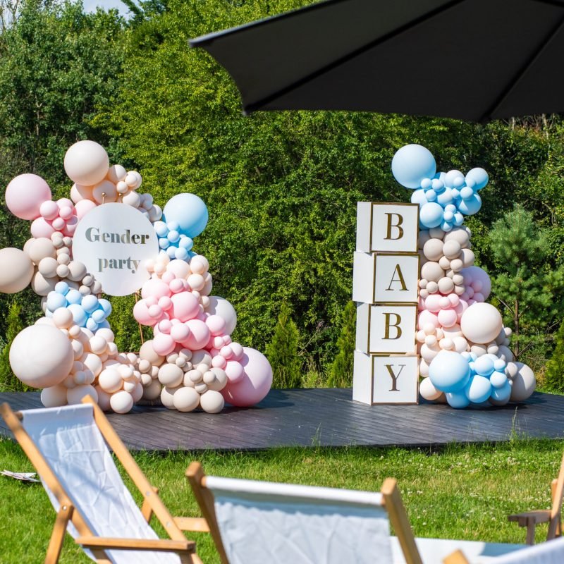 gender-party-decorations-background-babyshower-celebrations-happy-day-parents